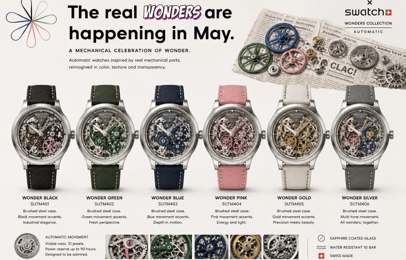 news campaign AP Swatch